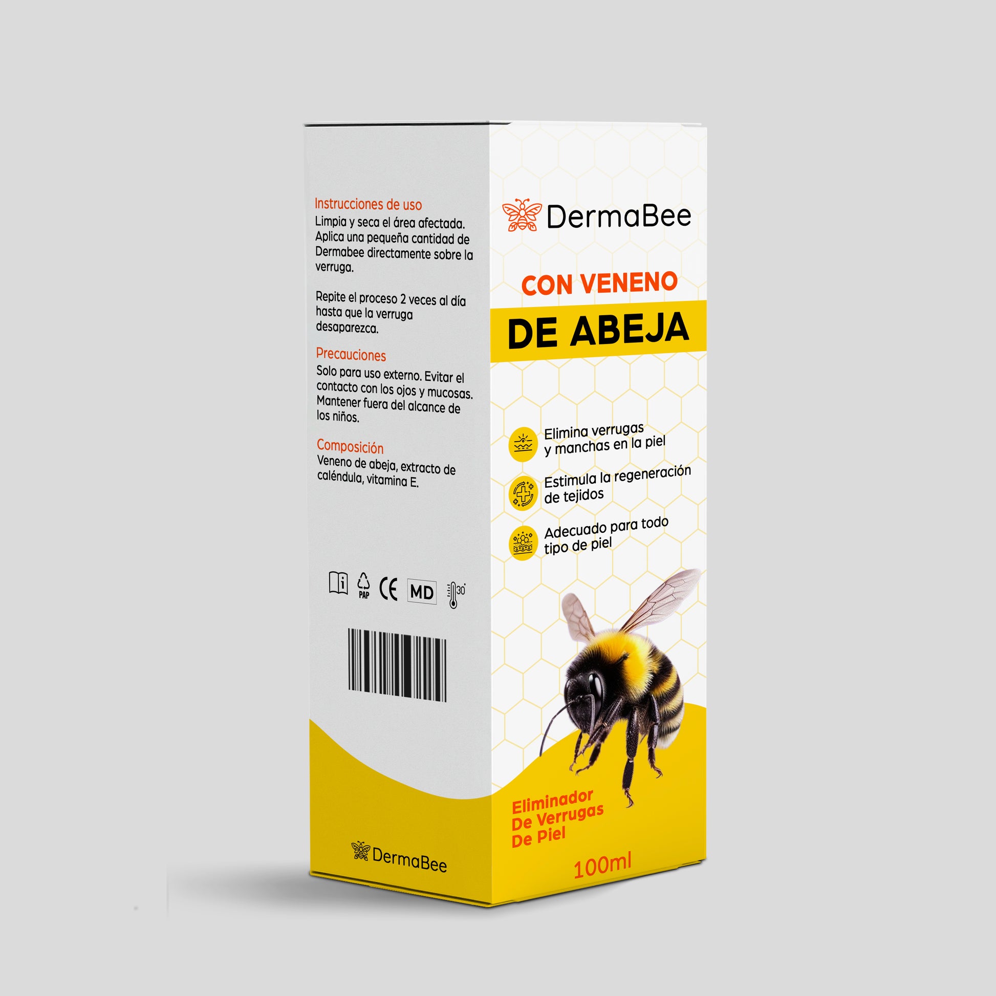 DERMABEE - Tratamiento con veneno de abeja